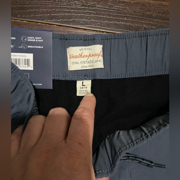 Weatherproof Vintage Youth Fleece Lined Jogger, Size:Large - Picture 6 of 10